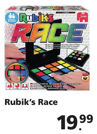 Aanbiedingen Rubik`s race - Jumbo - Geldig van 22/10/2016 tot 06/12/2016 bij Intertoys