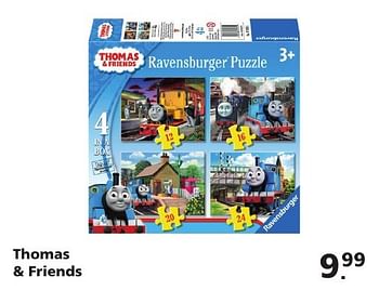 Aanbiedingen Thomas + friends ravensburger puzzle - Ravensburger - Geldig van 22/10/2016 tot 06/12/2016 bij Intertoys