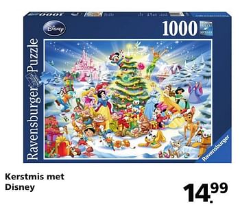 Aanbiedingen Kerstmis met disney ravensburger puzzle - Ravensburger - Geldig van 22/10/2016 tot 06/12/2016 bij Intertoys
