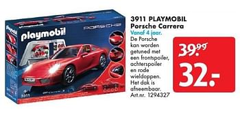Aanbiedingen Playmobil porsche 911 carrera s - Playmobil - Geldig van 19/11/2016 tot 04/12/2016 bij Bart Smit