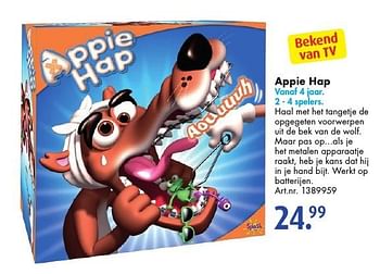 Aanbiedingen Appie hap - Splash Toys - Geldig van 19/11/2016 tot 04/12/2016 bij Bart Smit