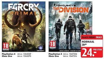 Aanbiedingen Playstation 4 farcry primal - Ubisoft - Geldig van 19/11/2016 tot 04/12/2016 bij Bart Smit