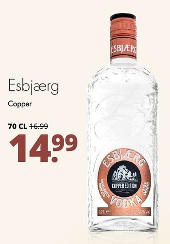 Aanbiedingen Esbjaerg copper - Esbjaerg - Geldig van 21/11/2016 tot 04/12/2016 bij Mitra