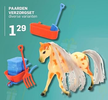 Aanbiedingen Paarden verzorgset - Huismerk - Action - Geldig van 04/11/2016 tot 05/12/2016 bij Action