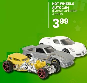 Aanbiedingen Hot wheels auto - Hot Wheels - Geldig van 04/11/2016 tot 05/12/2016 bij Action