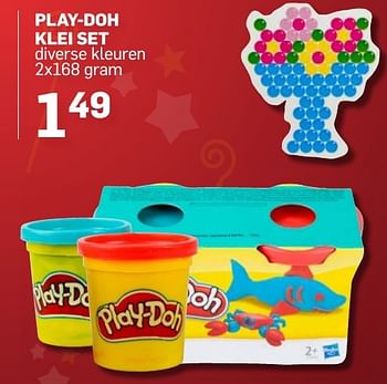 Aanbiedingen Play-doh klei set - Play-Doh - Geldig van 04/11/2016 tot 05/12/2016 bij Action