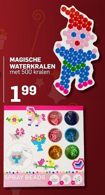 Aanbiedingen Magische waterkralen - Huismerk - Action - Geldig van 04/11/2016 tot 05/12/2016 bij Action