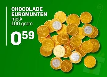 Aanbiedingen Chocolade euromunten - Huismerk - Action - Geldig van 04/11/2016 tot 05/12/2016 bij Action