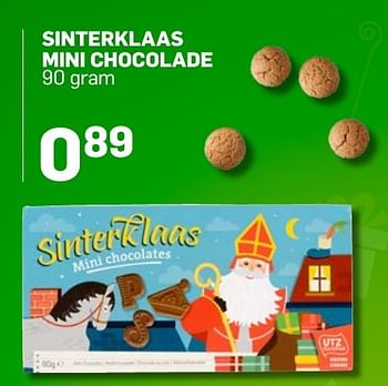 Aanbiedingen Sinterklaas mini chocolade - Huismerk - Action - Geldig van 04/11/2016 tot 05/12/2016 bij Action