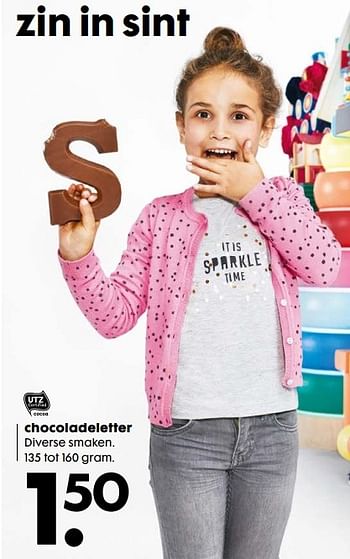 Aanbiedingen Chocoladeletter - Huismerk - Hema - Geldig van 06/11/2016 tot 05/12/2016 bij Hema