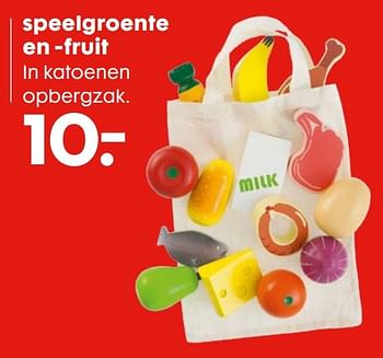 Aanbiedingen Speelgroente en ­fruit - Huismerk - Hema - Geldig van 06/11/2016 tot 05/12/2016 bij Hema