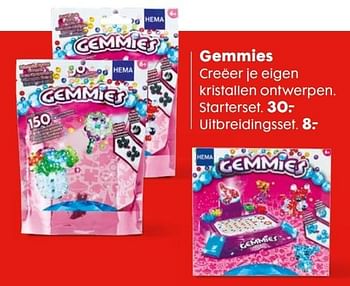 Aanbiedingen Gemmies - Huismerk - Hema - Geldig van 06/11/2016 tot 05/12/2016 bij Hema