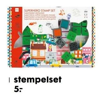 Aanbiedingen Stempelset - Huismerk - Hema - Geldig van 06/11/2016 tot 05/12/2016 bij Hema