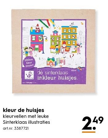 Aanbiedingen Kleur de huisjes - Huismerk - Blokker - Geldig van 13/11/2016 tot 05/12/2016 bij Blokker