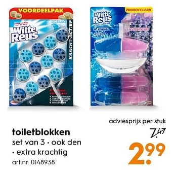 Aanbiedingen Toiletblokken - Reus - Geldig van 13/11/2016 tot 05/12/2016 bij Blokker
