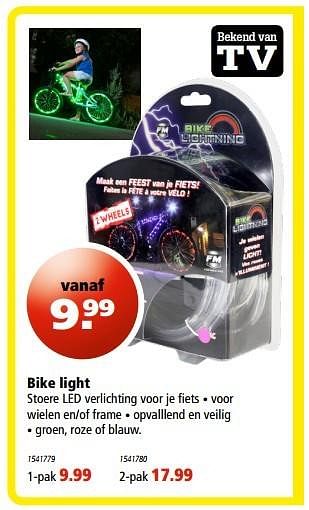 Aanbiedingen Bike light - Huismerk - Marskramer - Geldig van 20/11/2016 tot 05/12/2016 bij Marskramer