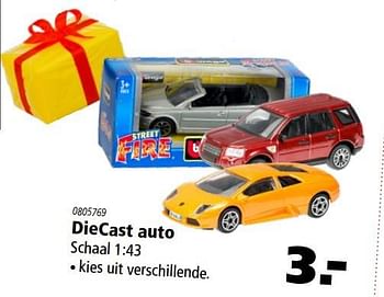 Aanbiedingen Diecast auto - Huismerk - Marskramer - Geldig van 20/11/2016 tot 05/12/2016 bij Marskramer