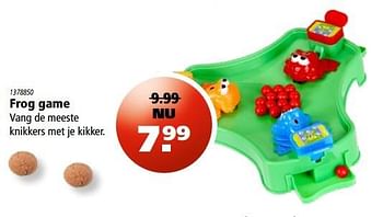Aanbiedingen Frog game - Huismerk - Marskramer - Geldig van 20/11/2016 tot 05/12/2016 bij Marskramer
