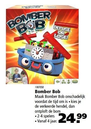 Aanbiedingen Bomber bob - Yulu - Geldig van 20/11/2016 tot 05/12/2016 bij Marskramer