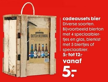 Aanbiedingen Cadeausets bier - Huismerk - Hema - Geldig van 20/11/2016 tot 05/12/2016 bij Hema