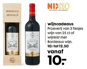 Aanbiedingen Wijncadeaus - Rode wijnen - Geldig van 20/11/2016 tot 05/12/2016 bij Hema