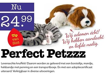 Aanbiedingen Perfect petzzz - Perfect Petzzz - Geldig van 21/11/2016 tot 05/12/2016 bij Faunaland