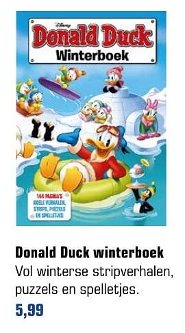 Aanbiedingen Donald duck winterboek - Huismerk - Primera - Geldig van 14/11/2016 tot 06/12/2016 bij Primera