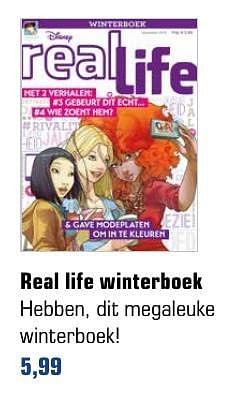 Aanbiedingen Real life winterboek - Huismerk - Primera - Geldig van 14/11/2016 tot 06/12/2016 bij Primera
