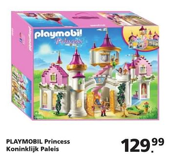Aanbiedingen Playmobil princess koninklijk paleis - Playmobil - Geldig van 14/11/2016 tot 06/12/2016 bij Intertoys
