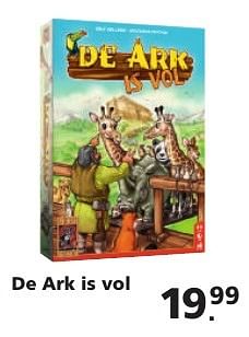 Aanbiedingen De ark is vol - 999games - Geldig van 14/11/2016 tot 06/12/2016 bij Intertoys