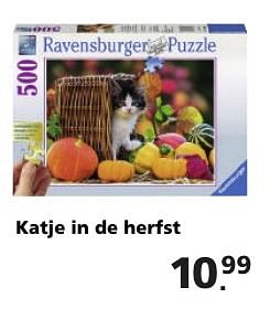 Aanbiedingen Katje in de herfst - Ravensburger - Geldig van 14/11/2016 tot 06/12/2016 bij Intertoys