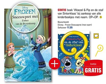 Aanbiedingen Disney frozen sneeuwpret softcover - Huismerk - Primera - Geldig van 14/11/2016 tot 06/12/2016 bij Primera