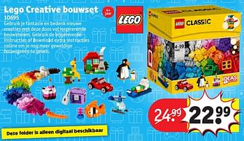 Aanbiedingen Lego creative bouwset - Lego - Geldig van 24/10/2016 tot 19/12/2016 bij Kruidvat