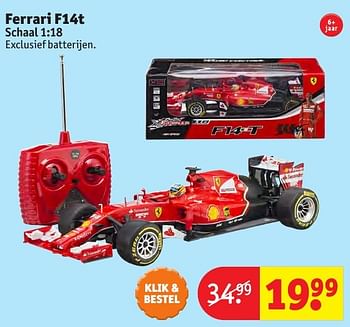 Aanbiedingen Ferrari f14t - Ferrari - Geldig van 24/10/2016 tot 19/12/2016 bij Kruidvat