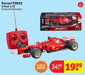Aanbiedingen Ferrari f2012 - Ferrari - Geldig van 24/10/2016 tot 19/12/2016 bij Kruidvat