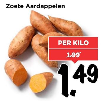 Aanbiedingen Zoete aardappelen - Huismerk Vomar - Geldig van 27/11/2016 tot 03/12/2016 bij Vomar