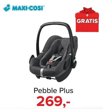 Aanbiedingen Pebble plus - Maxi-cosi - Geldig van 04/11/2016 tot 11/12/2016 bij Baby-Dump