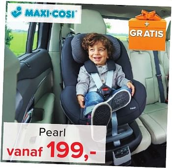 Aanbiedingen Pearl - Maxi-cosi - Geldig van 04/11/2016 tot 11/12/2016 bij Baby-Dump