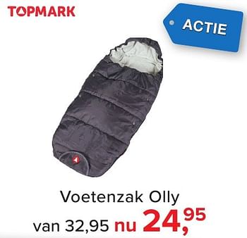 Aanbiedingen Voetenzak olly - Topmark - Geldig van 04/11/2016 tot 11/12/2016 bij Baby-Dump