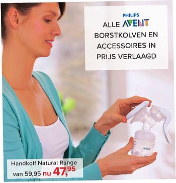 Aanbiedingen Handkolf natural range - Avent - Geldig van 04/11/2016 tot 11/12/2016 bij Baby-Dump