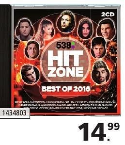 Aanbiedingen Hit zone best of 2016 - Huismerk - Intertoys - Geldig van 19/11/2016 tot 12/12/2016 bij Intertoys