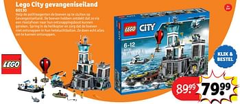 Aanbiedingen Lego city gevangeniseiland - Lego - Geldig van 24/10/2016 tot 19/12/2016 bij Kruidvat