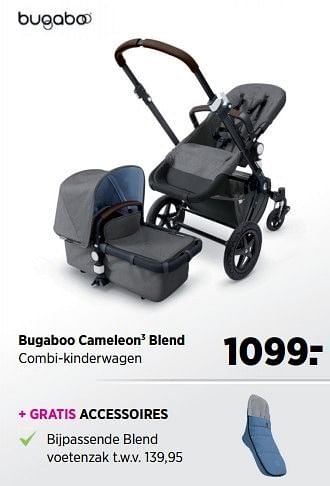 Aanbiedingen Bugaboo cameleon3 blend combi-kinderwagen - Bugaboo - Geldig van 22/11/2016 tot 19/12/2016 bij Babypark