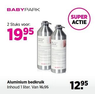 Aanbiedingen Aluminium bedkruik - Huismerk - Babypark - Geldig van 22/11/2016 tot 19/12/2016 bij Babypark