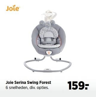 Aanbiedingen Joie serina swing forest - Joie - Geldig van 22/11/2016 tot 19/12/2016 bij Babypark