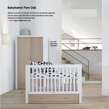 Aanbiedingen Pure oak linnenkast - Huismerk - Babypark - Geldig van 22/11/2016 tot 19/12/2016 bij Babypark