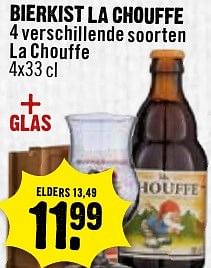 Aanbiedingen Bierkist la chouffe - Chouffe - Geldig van 27/11/2016 tot 03/12/2016 bij Dirk III