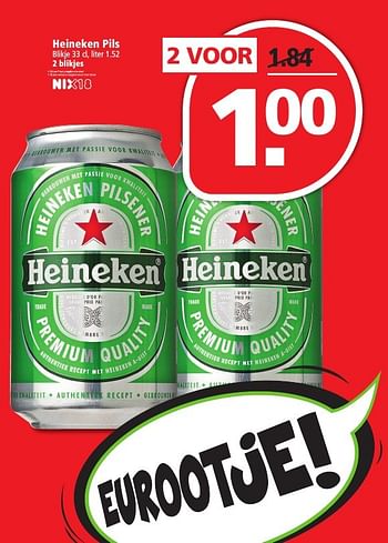 Aanbiedingen Heineken pils - Heineken - Geldig van 27/11/2016 tot 03/12/2016 bij Plus