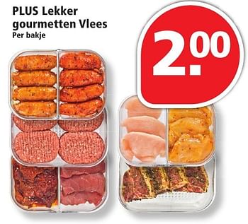 Aanbiedingen Plus lekker gourmetten vlees - Huismerk - Plus - Geldig van 27/11/2016 tot 03/12/2016 bij Plus