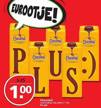 Aanbiedingen Chocomel lang houdbaar - Chocomel - Geldig van 27/11/2016 tot 03/12/2016 bij Plus